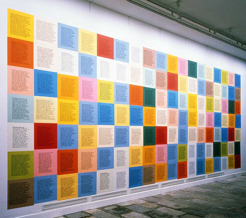 Illustration for article titled Jenny Holzer's Textual Structures